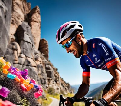 Gominolas de cafeina para ciclistas
