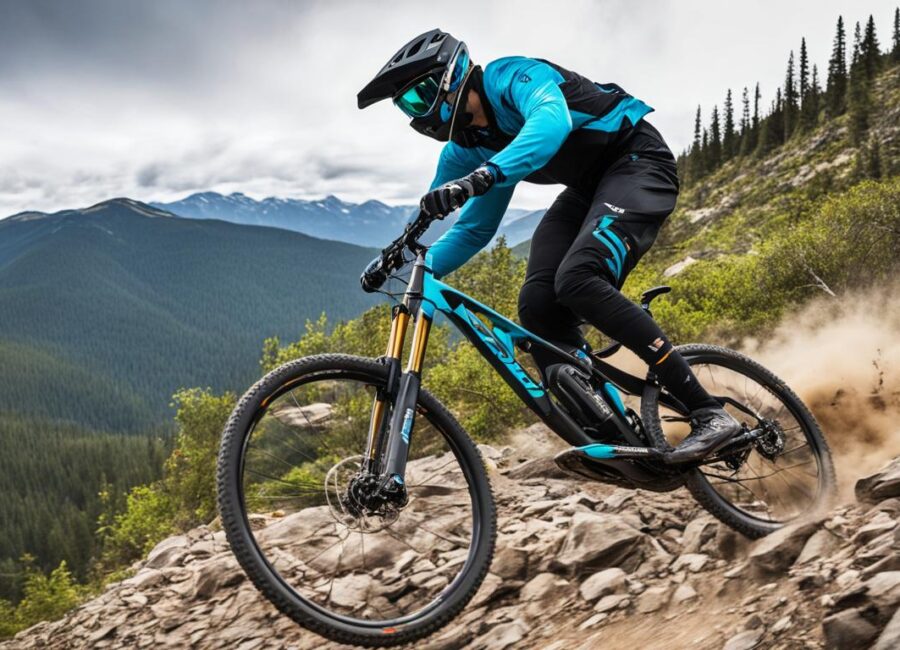 La bicicleta DH con caja de cambios semiautomatica Gamux Sego