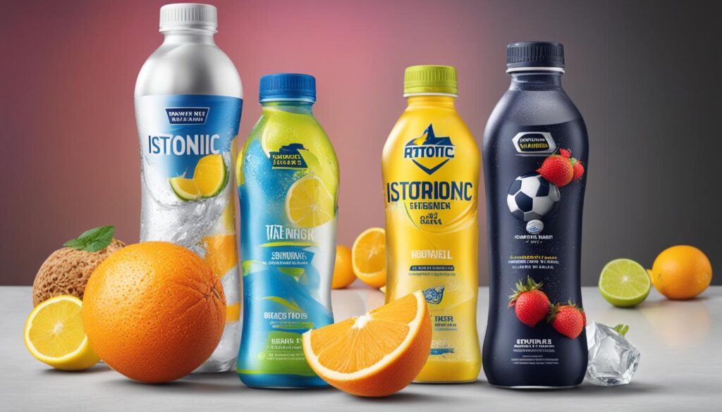 agua isotonica vs otras bebidas deportivas