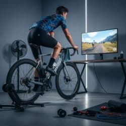 Beneficios de entrenar en rodillo la bicicleta de carretera