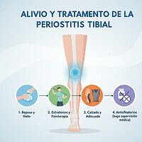 Alivio y Tratamiento de la Periostitis Tibial