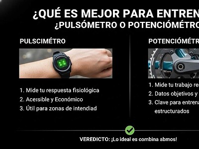 ¿Qué es mejor para entrenar? Pulsómetro o Potenciómetro