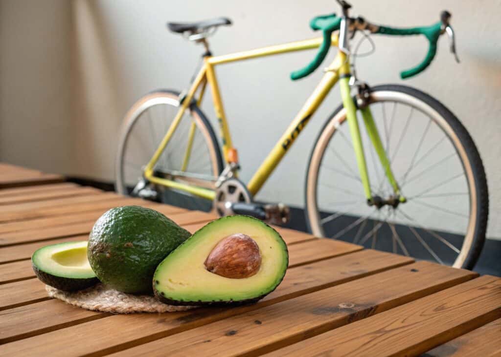 aguacate y ciclismo