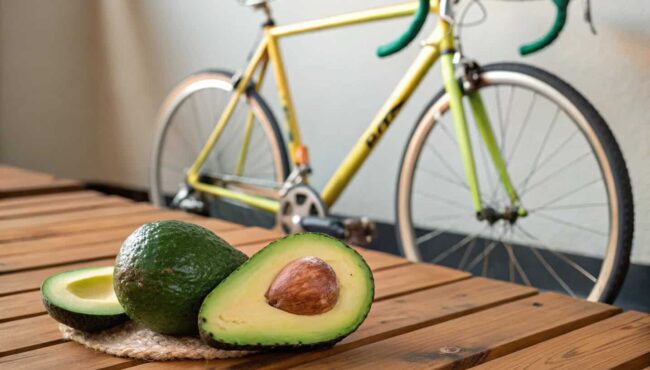 aguacate y ciclismo