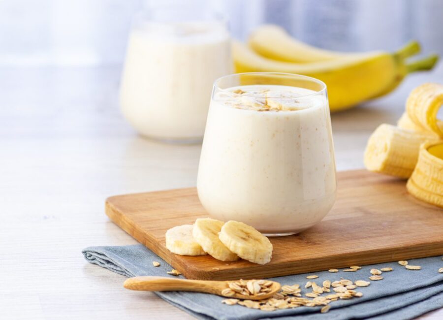 batido de platano con leche antes del entrenamiento receta y beneficios