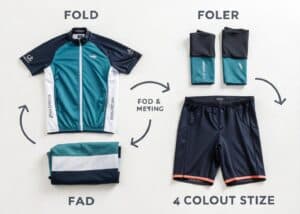 c mo doblar ropa de ciclismo