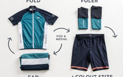 c mo doblar ropa de ciclismo