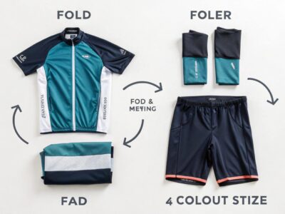 c mo doblar ropa de ciclismo