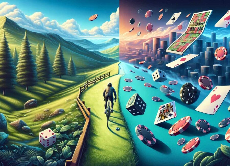 uniendo caminos entre el ciclismo y entretenimiento online en nomini