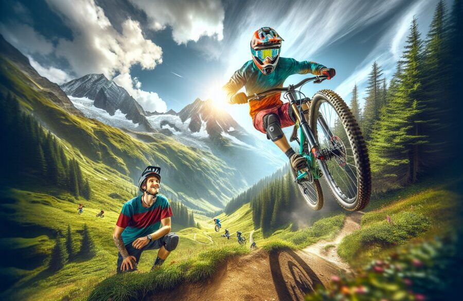 video danny macaskill y claudio caluori se divierten en los alpes