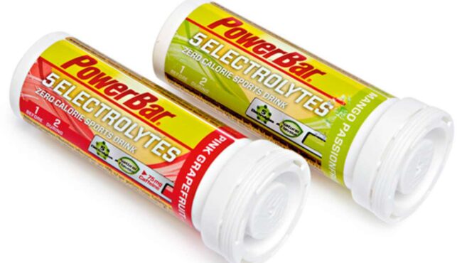 comprimidos con electrolitos y cero calorias powerbar 5 electrolytes