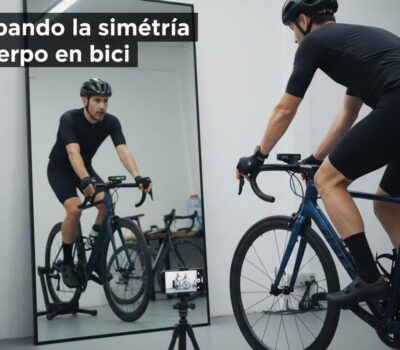 Comprobando la simetría de tu cuerpo en la bici
