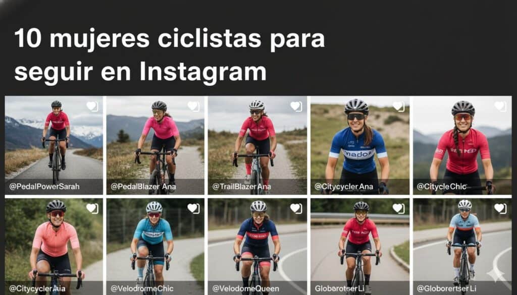 10 mujeres ciclistas para seguir en Instagram