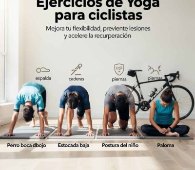 Ejercicios de Yoga para ciclistas