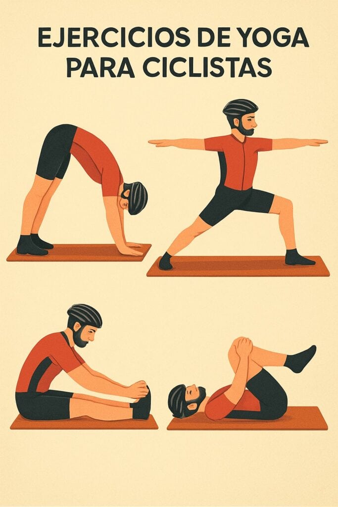 Ejercicios de Yoga para ciclistas