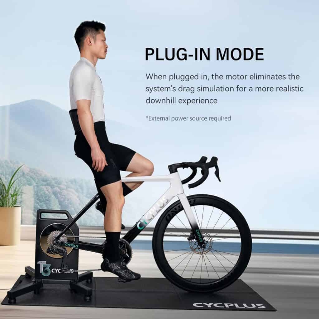 Rodillos de ciclismo CYCPLUS T3