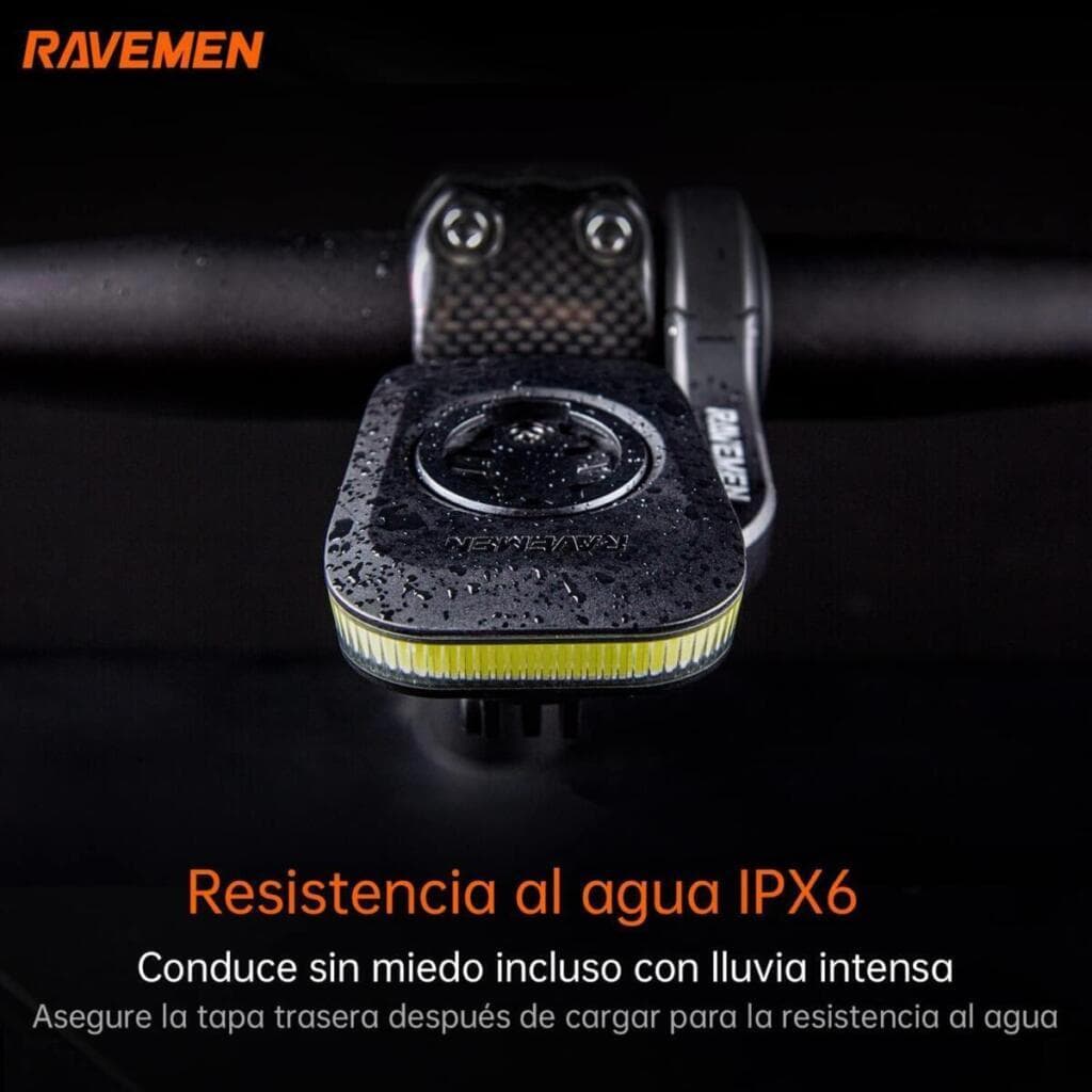 Luz para bicicleta diurna RAVEMEN FR160