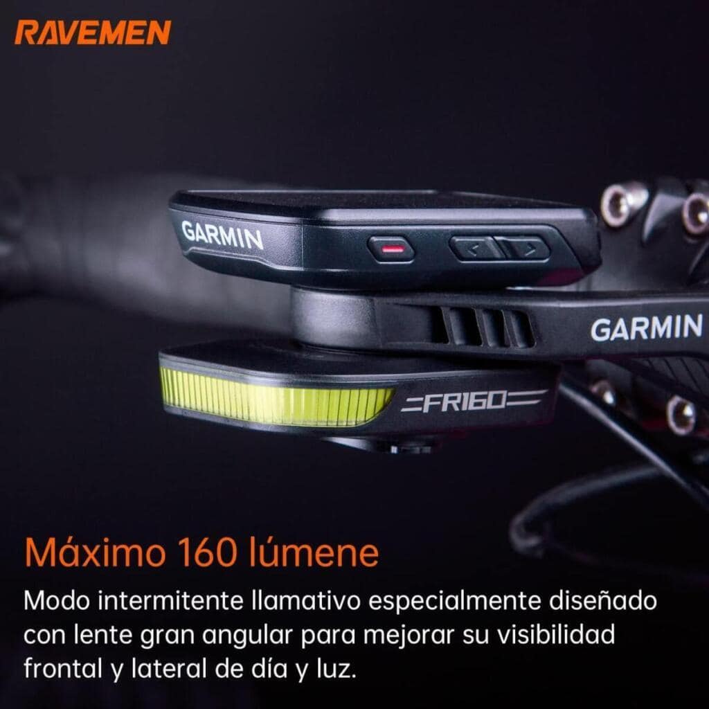 Luz para bicicleta diurna RAVEMEN FR160