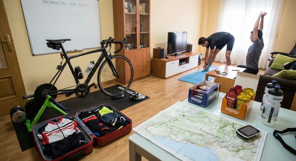 Preparación para realizar un gran fondo en bicicleta