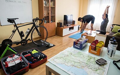 Preparación para realizar un gran fondo en bicicleta