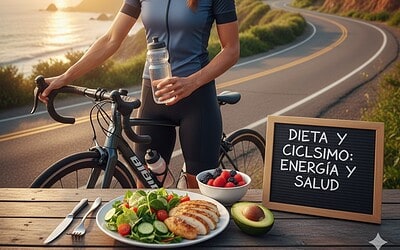 Dieta de adelgazamiento y ciclismo