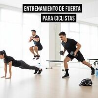 Entrenamiento de fuerza para ciclistas principiantes desde 0