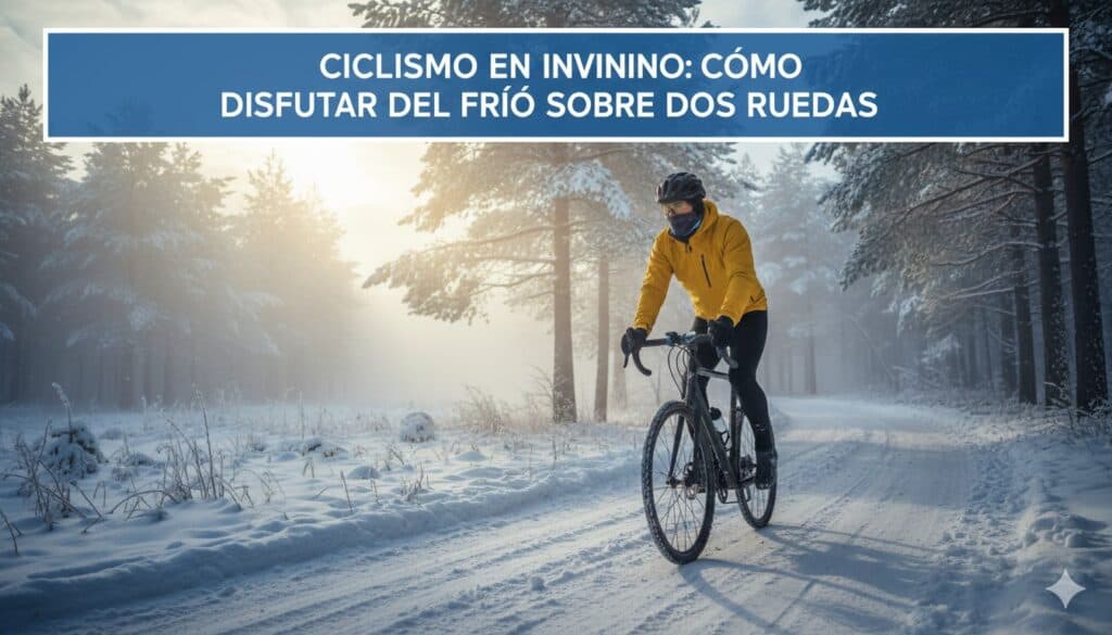 Ciclismo en invierno: cómo disfrutar del frío sobre dos ruedas