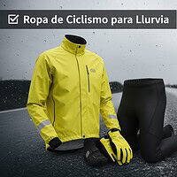 Ropa de ciclismo para lluvia