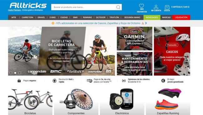 alltricks la tienda online de referencia para los amantes del ciclismo