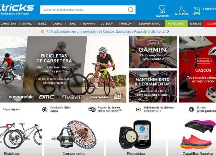 alltricks la tienda online de referencia para los amantes del ciclismo