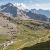 Altimetría Passo Stelvio