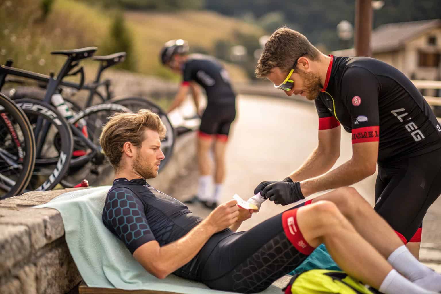 ciclistas se depilan las piernas
