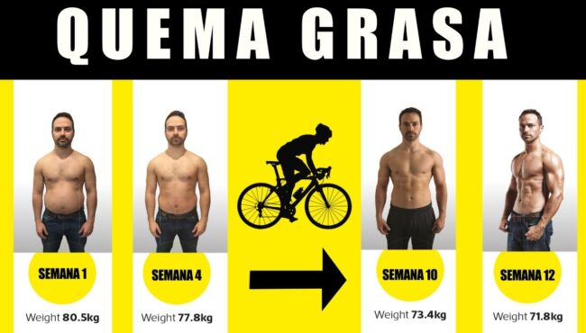 como quemar grasa en la bicicleta