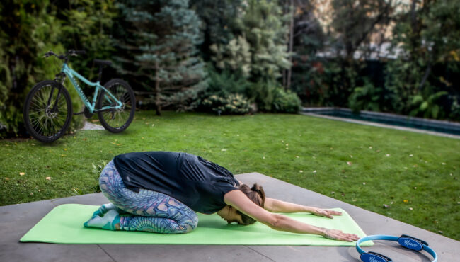 ejercicios de yoga para ciclistas