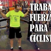 Entrenamiento en el gimnasio para ciclistas