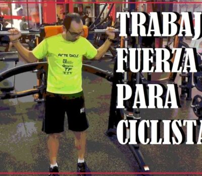 entrenamiento en el gimnasio para ciclistas