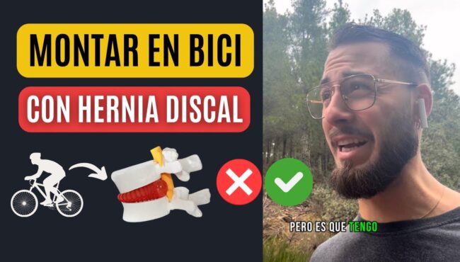 es recomendable montar en bicicleta si tienes una hernia de disco 5