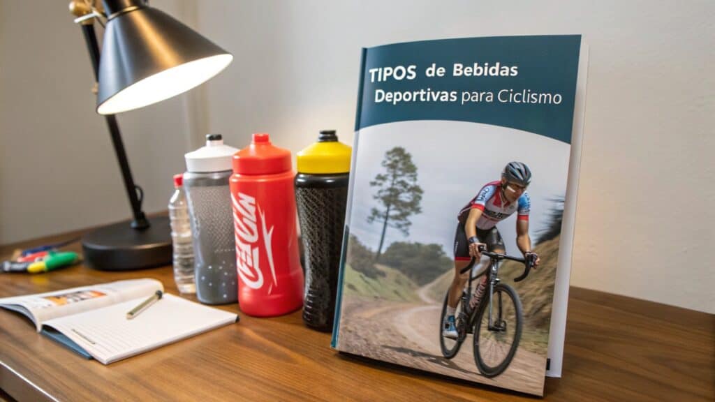 Tipos de bebidas deportivas para ciclismo