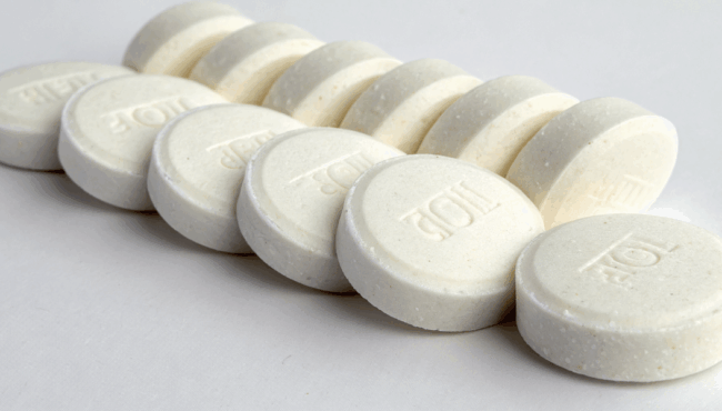 Pastillas de sal