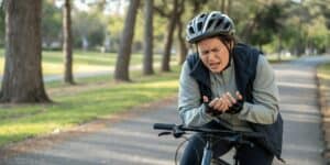 Sientes hormigueo en las manos al montar en bici