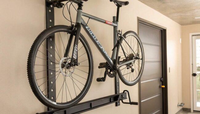 soporte colgar bicicleta en la pared