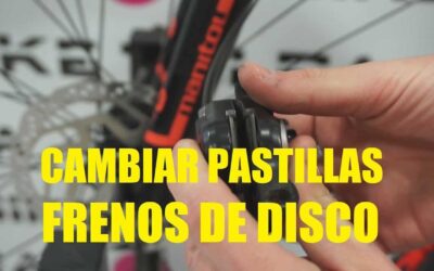 tutorial como cambiar las pastillas de freno de disco de la bicicleta