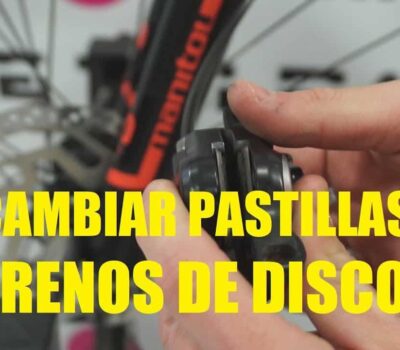 tutorial como cambiar las pastillas de freno de disco de la bicicleta