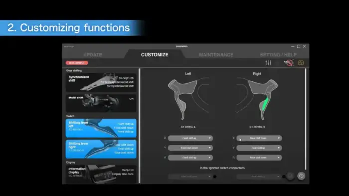 Guía completa para la App E-TUBE Project Cyclist de Shimano