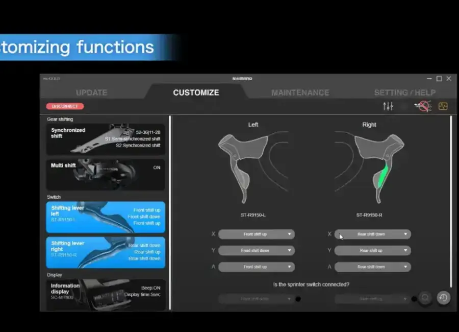 Guía completa para la App E-TUBE Project Cyclist de Shimano