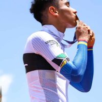 Robinson Rincón, la joven promesa del ciclismo colombiano, se retira