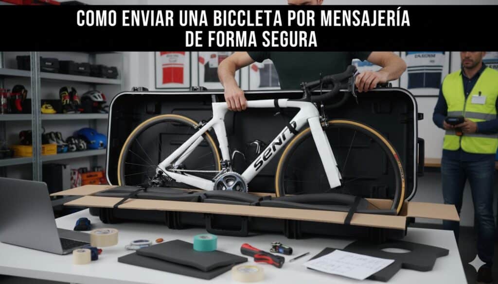 Como enviar una bicicleta por mensajería de forma segura