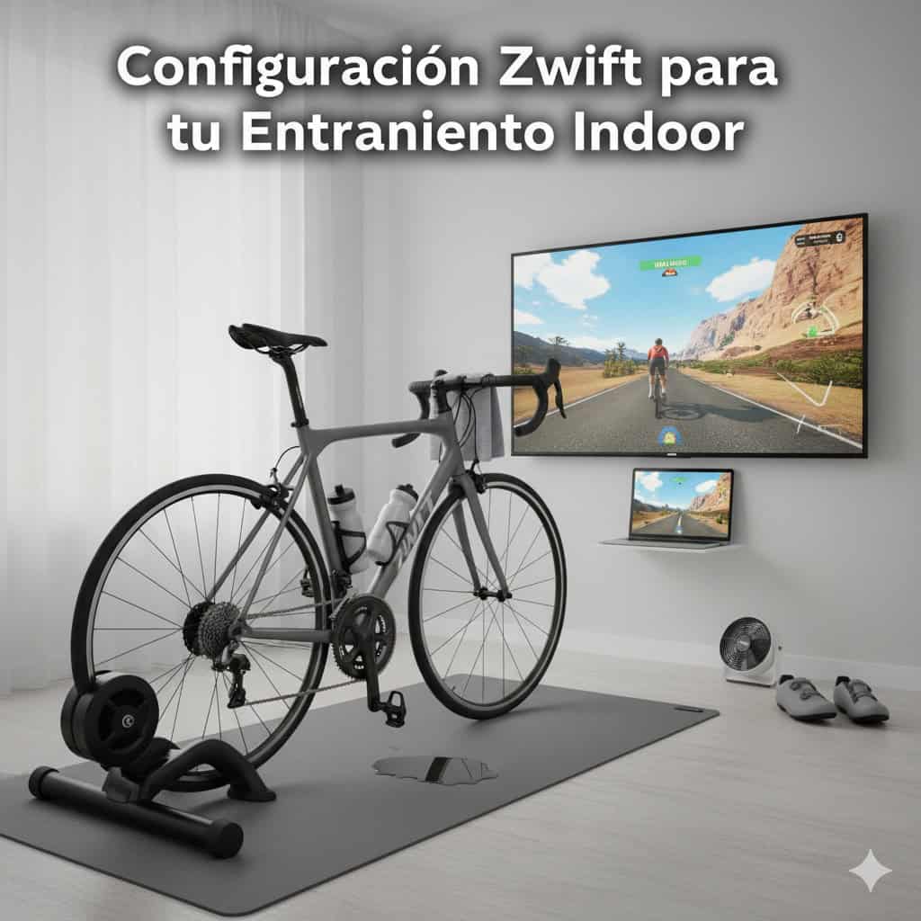 Configuración Zwift para tu Entrenamiento Indoor