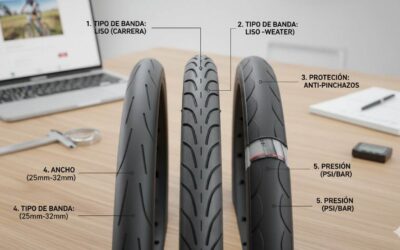 Como elegir una cubierta para una bicicleta de carretera