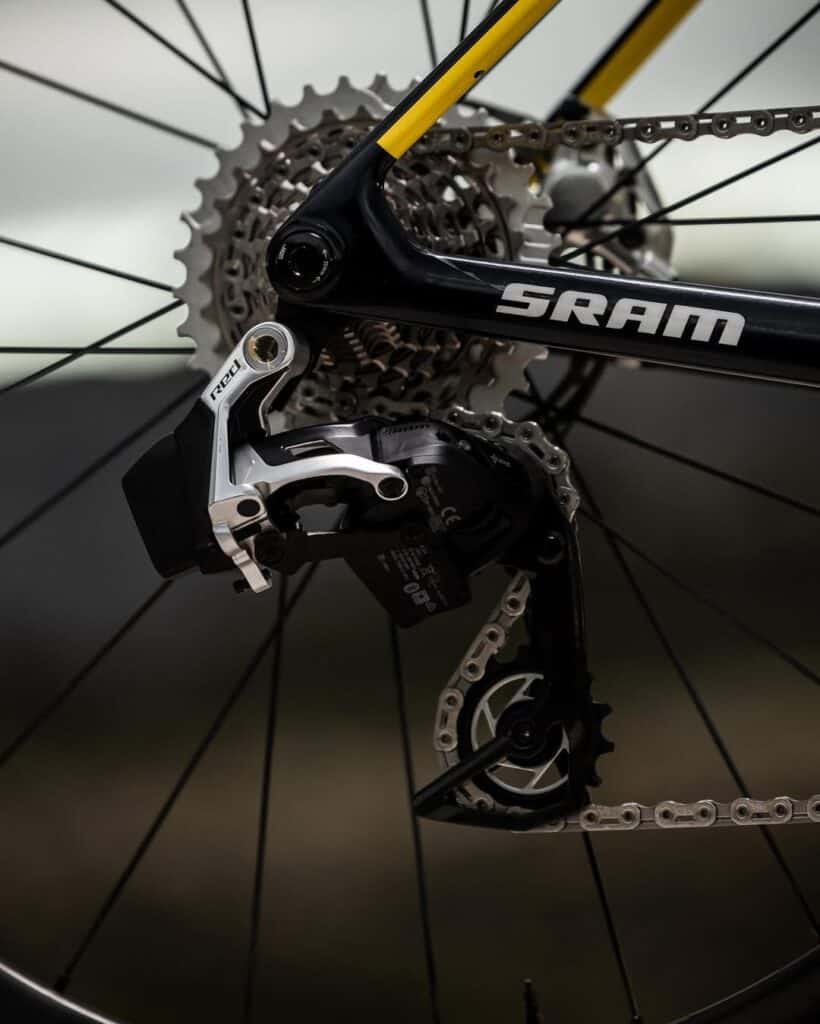 La Trek Madone Gen 8 con SRAM Red AXS del Equipo Lidl-Trek
